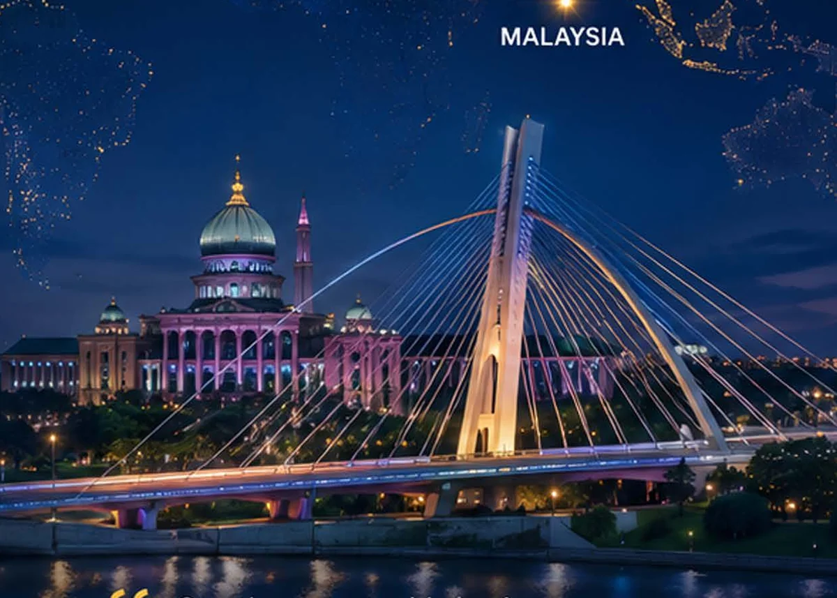 Putrajaya at night, host region of the MEEDC International Business Award 2026